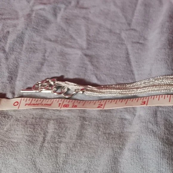 Silver Bead Ball Grapes Fashion Necklace NWOT - Picture 10 of 12